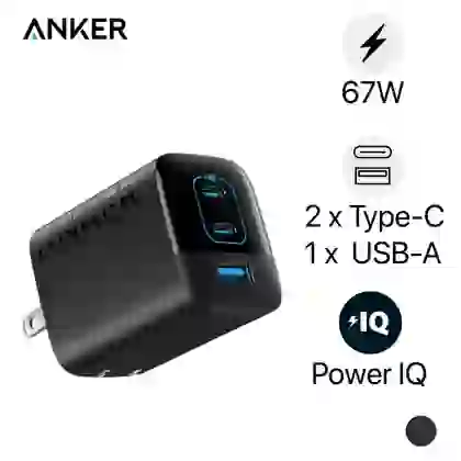 Củ sạc Anker 3 cổng 67W 336 - A2674 1